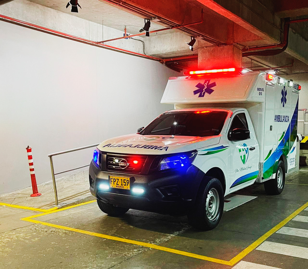 Ilustración de ambulancia — New Medical Group